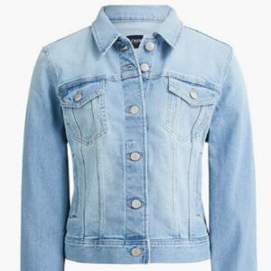J. Crew Factory Classic Denim Jacket Sz M Like New
